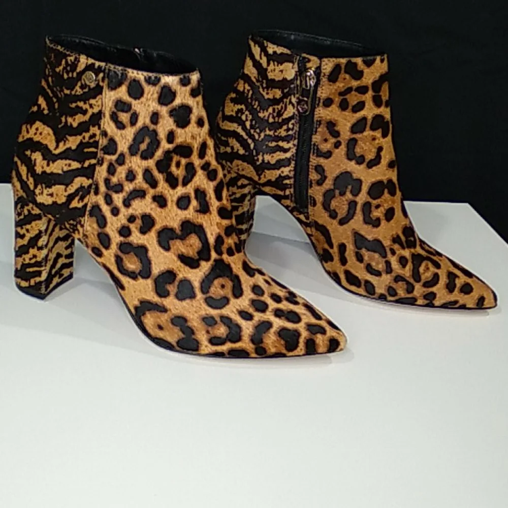 Antonio MelaniShahn Animal Print Calf Hair Pointy - Picture 3 of 10